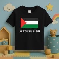 Free Palestine Strong Toddler T-Shirt thumb 3