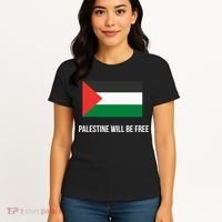 Free Palestine Strong Women's T-Shirt thumb 4