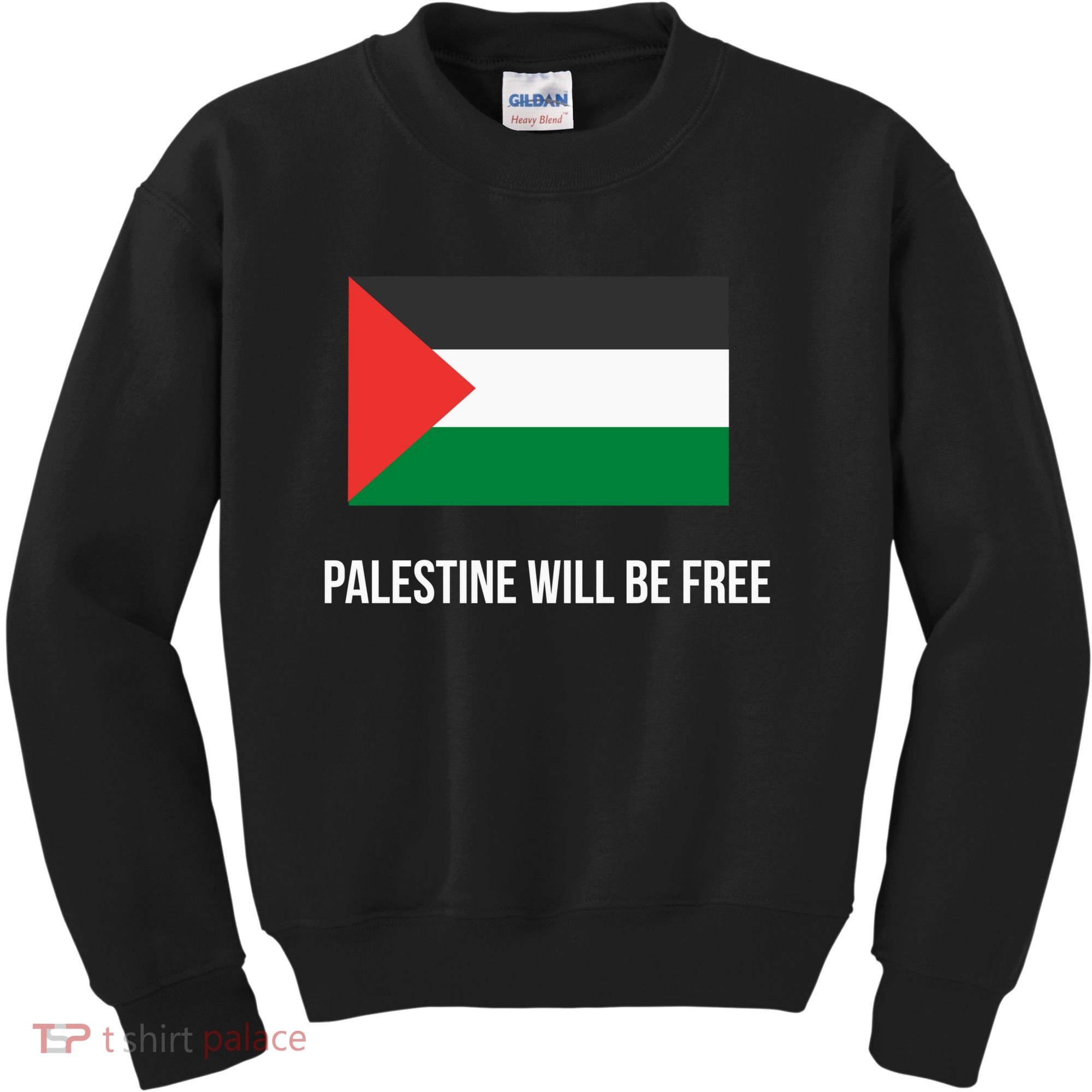 Free Palestine Strong Kids Sweatshirt