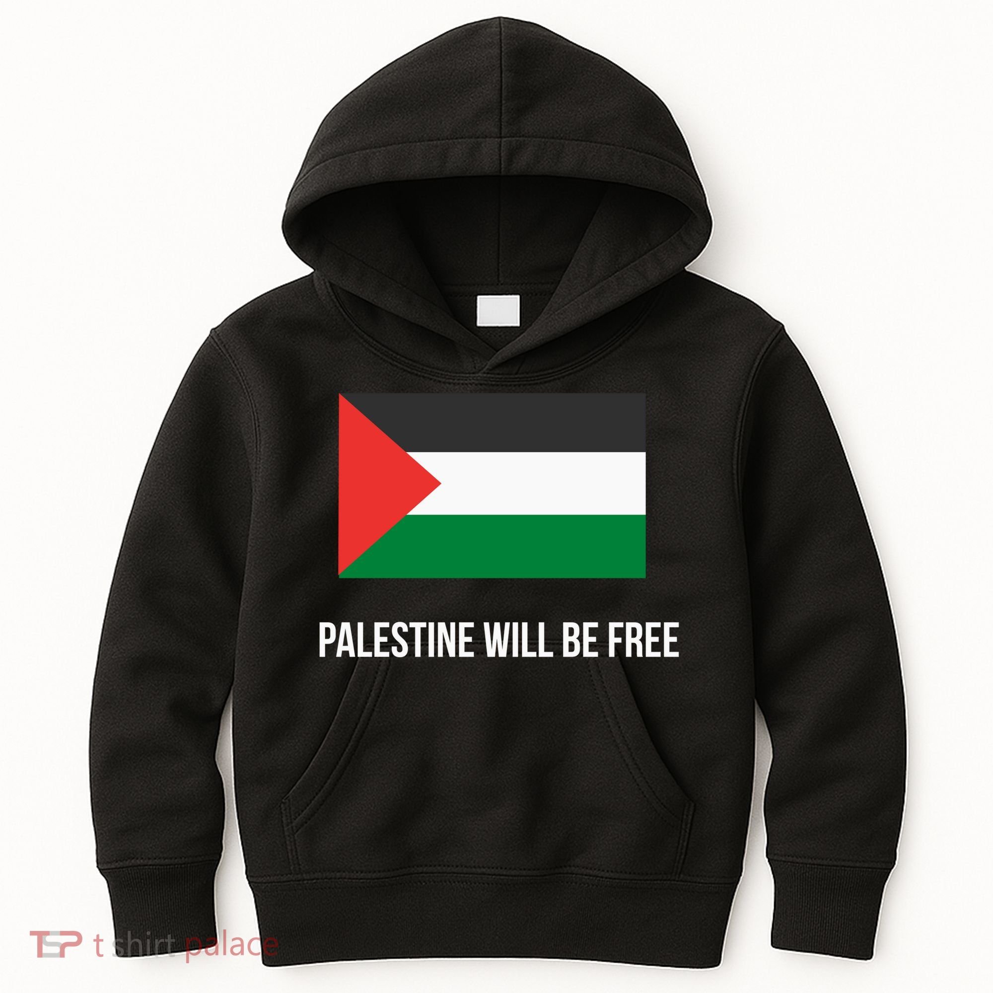 Free Palestine Strong Kids Hoodie