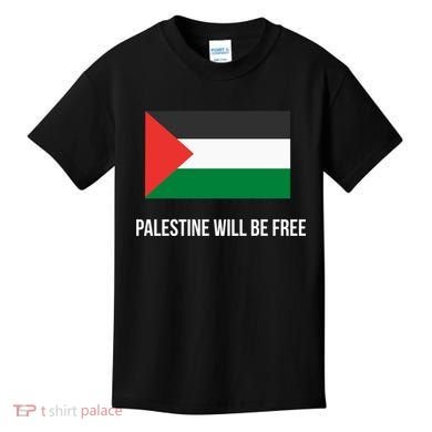 Free Palestine Strong Kids T-Shirt