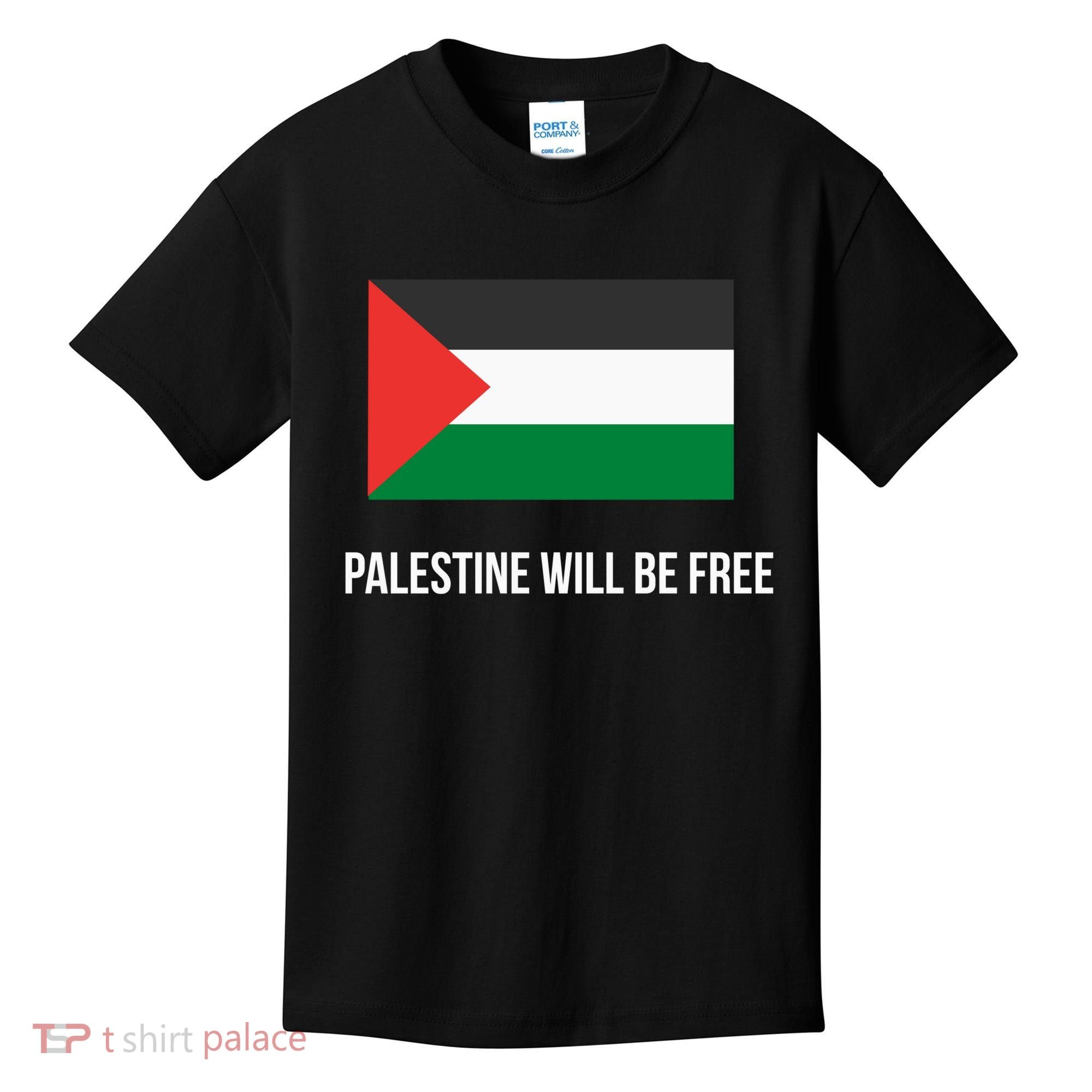 Free Palestine Strong Kids T-Shirt