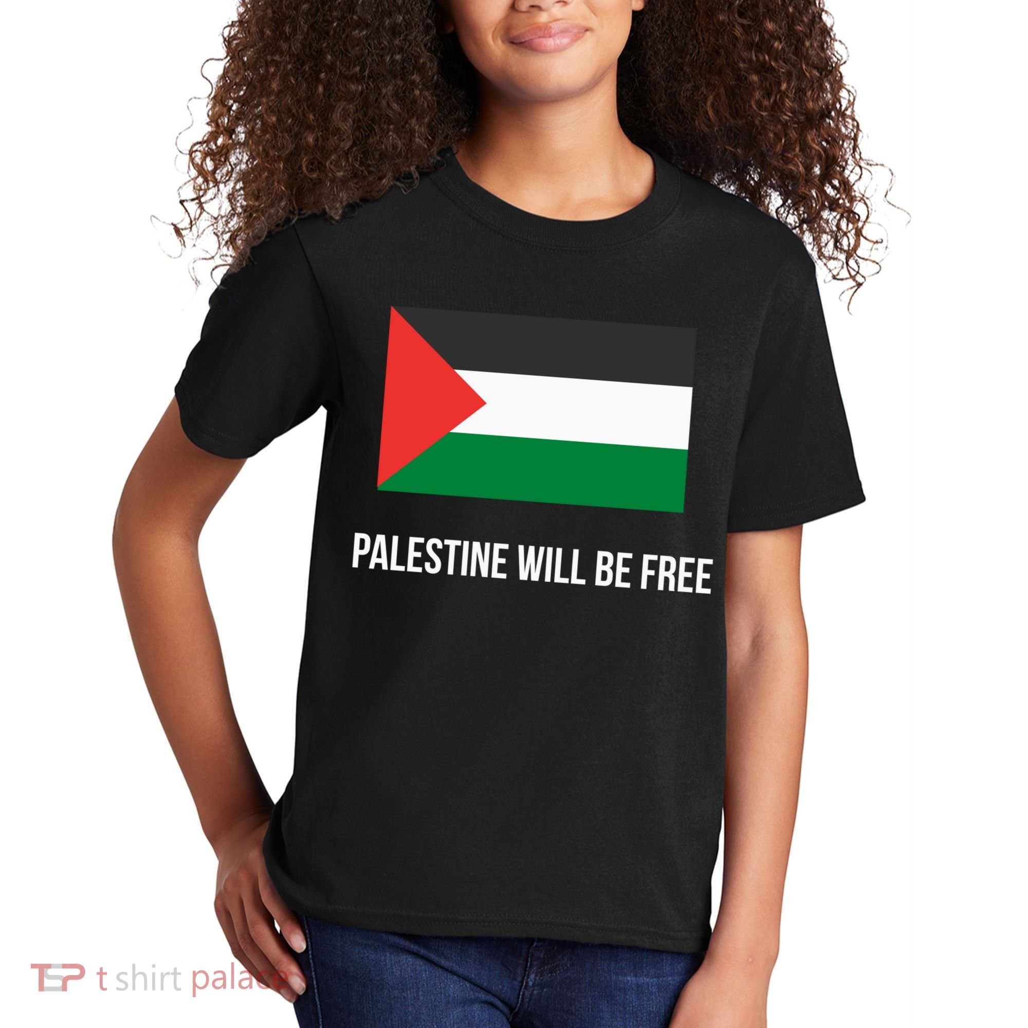 Free Palestine Strong Kids T-Shirt