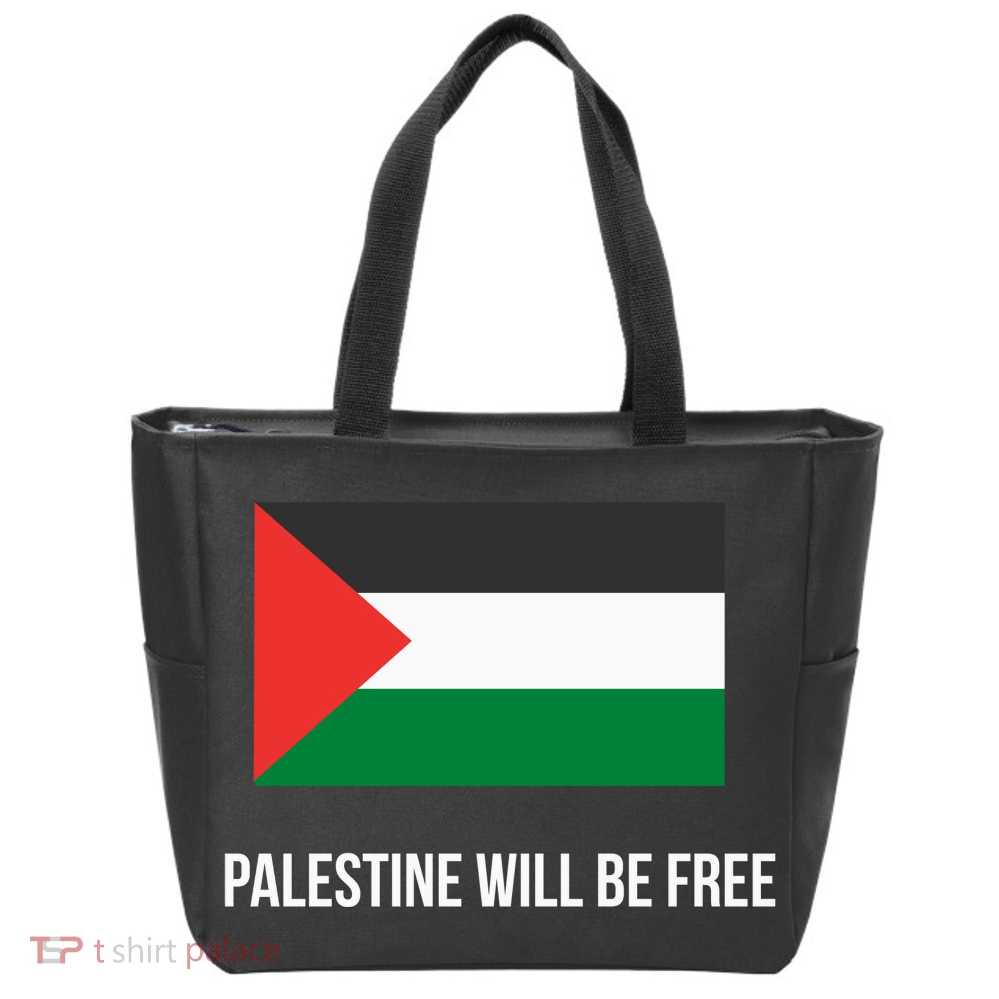 Free Palestine Strong Tote Bag