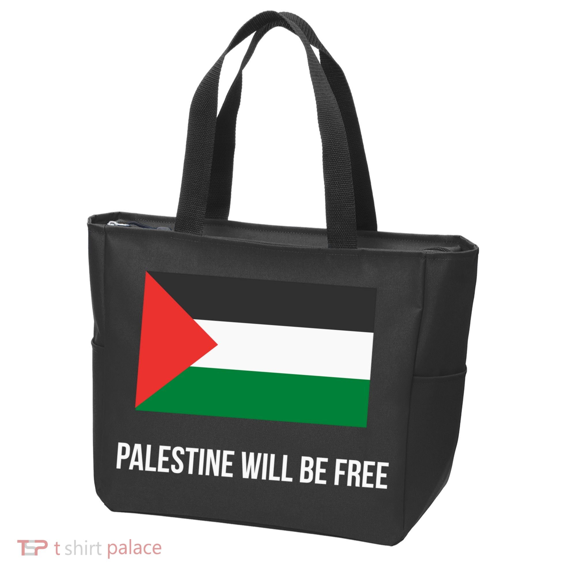 Free Palestine Strong Tote Bag