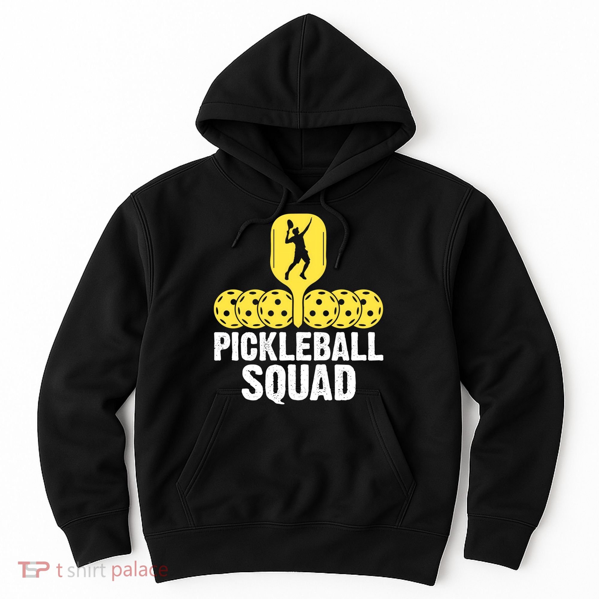 Funny Pickleball Squad Sport Gift Pickleball Player Hoodie