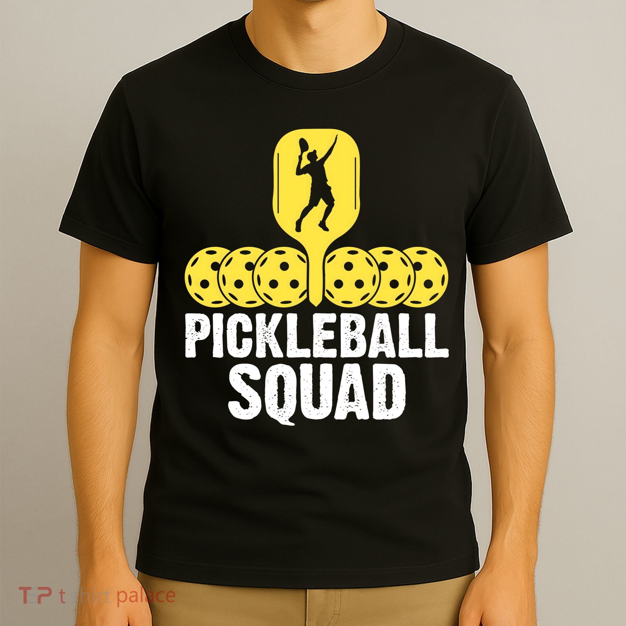 Funny Pickleball Squad Sport Gift Pickleball Player T-Shirt