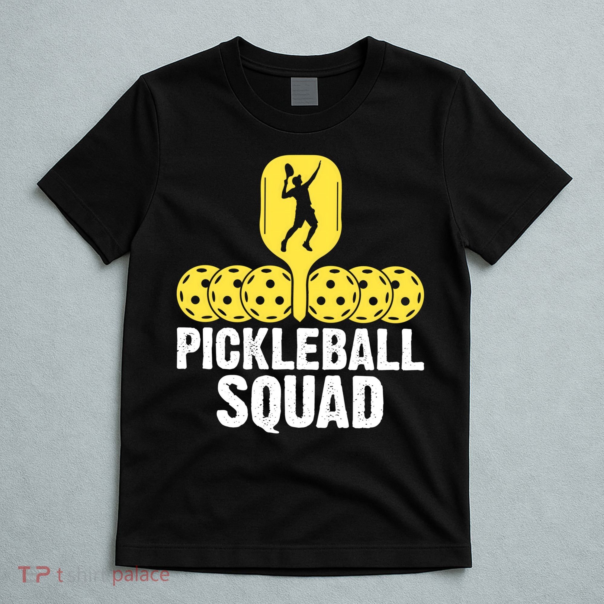Funny Pickleball Squad Sport Gift Pickleball Player T-Shirt
