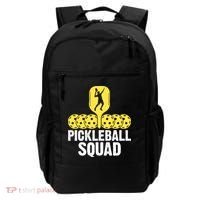 Funny Pickleball Squad Sport Gift Pickleball Player Backpack thumb 0
