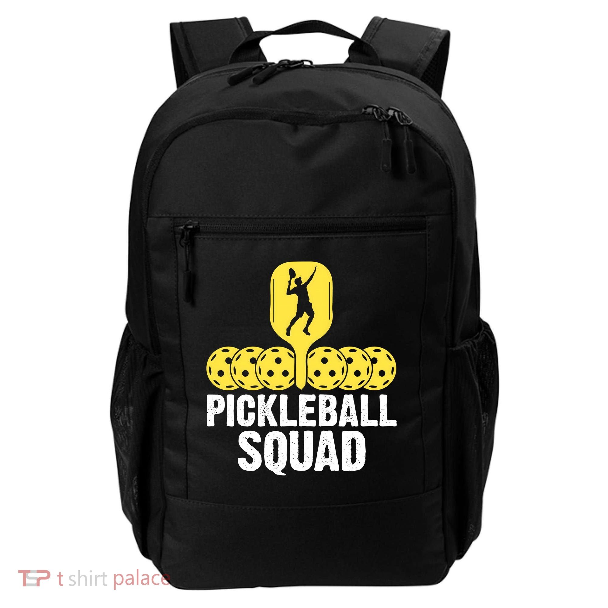 Funny Pickleball Squad Sport Gift Pickleball Player Backpack