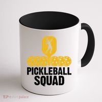 Funny Pickleball Squad Sport Gift Pickleball Player Coffee Mug thumb 1