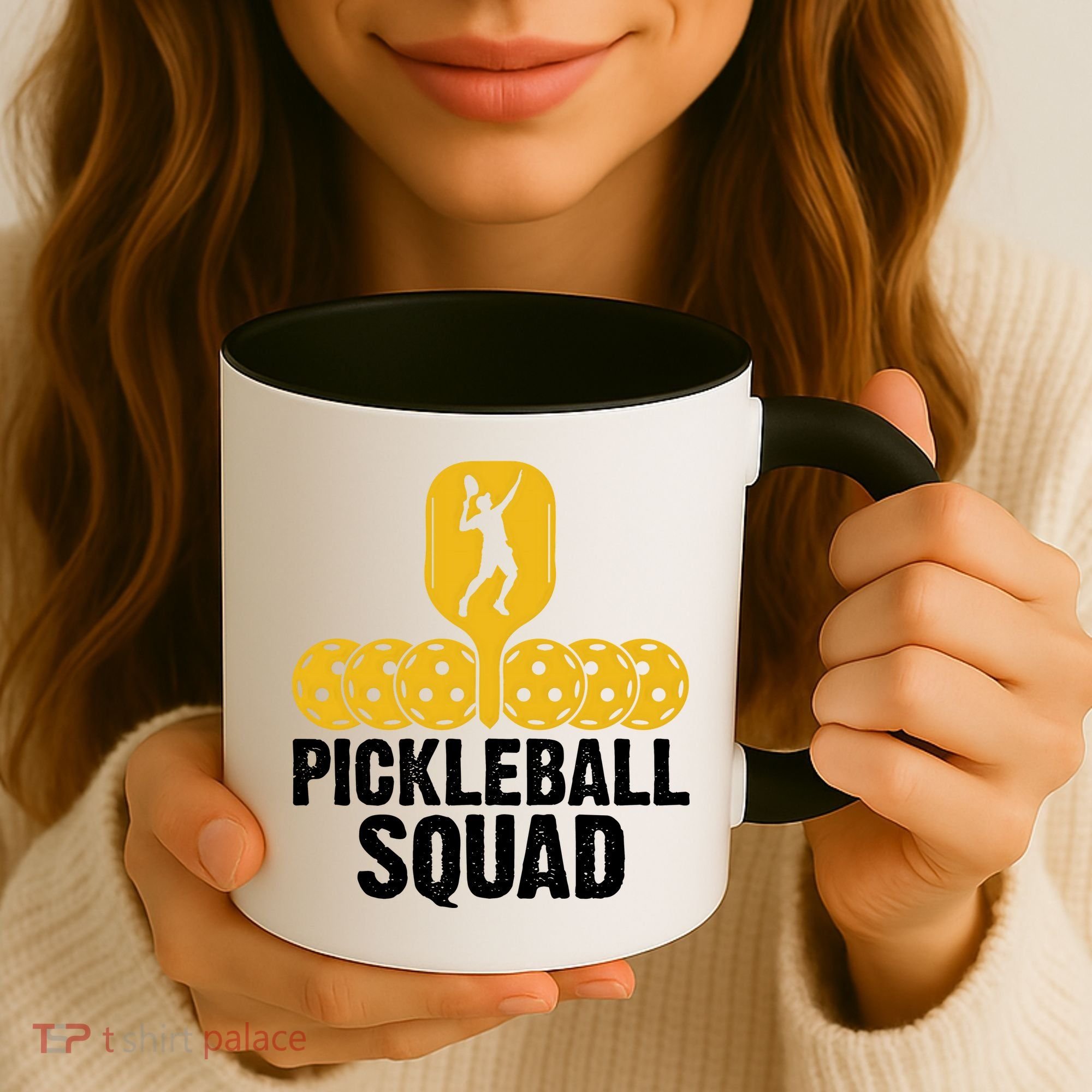 Funny Pickleball Squad Sport Gift Pickleball Player Coffee Mug