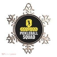 Funny Pickleball Squad Sport Gift Pickleball Player Ornament thumb 0