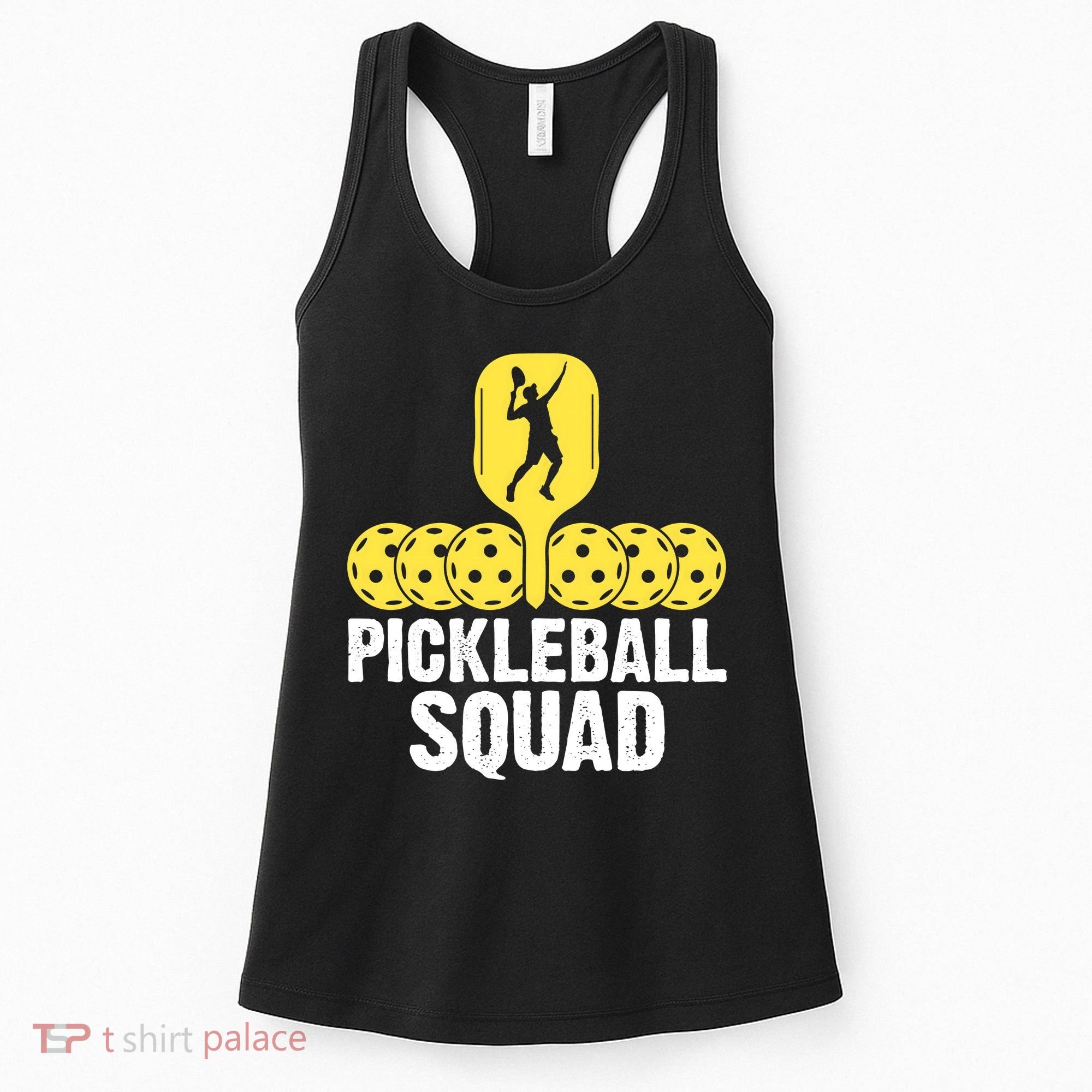Funny Pickleball Squad Sport Gift Pickleball Player Women's Tank Top