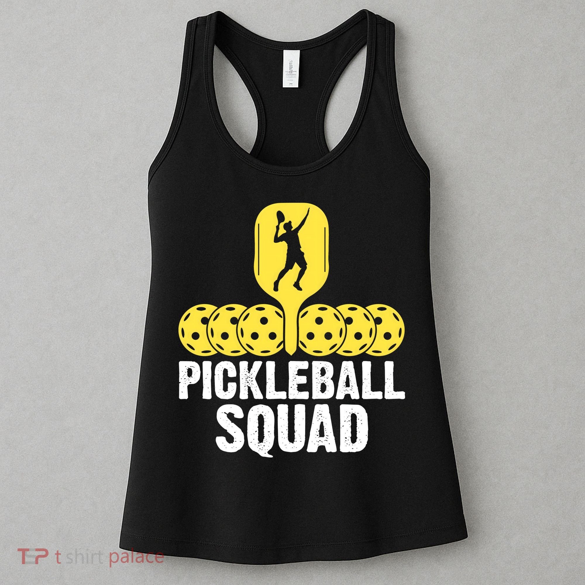 Funny Pickleball Squad Sport Gift Pickleball Player Women's Tank Top