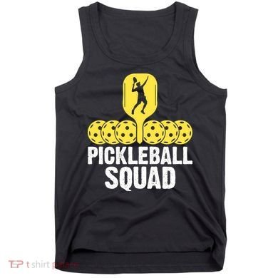 Funny Pickleball Squad Sport Gift Pickleball Player Tank Top