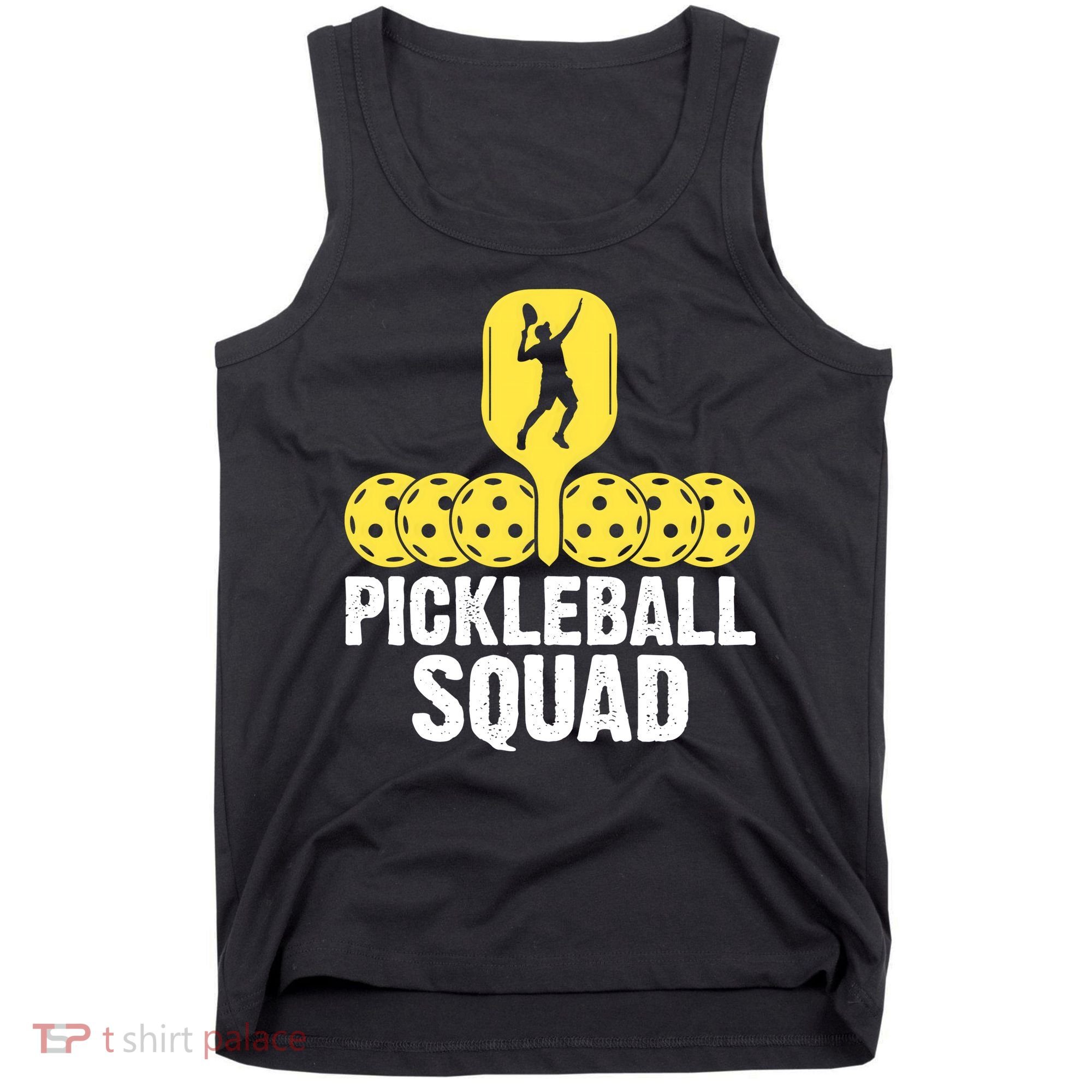 Funny Pickleball Squad Sport Gift Pickleball Player Tank Top