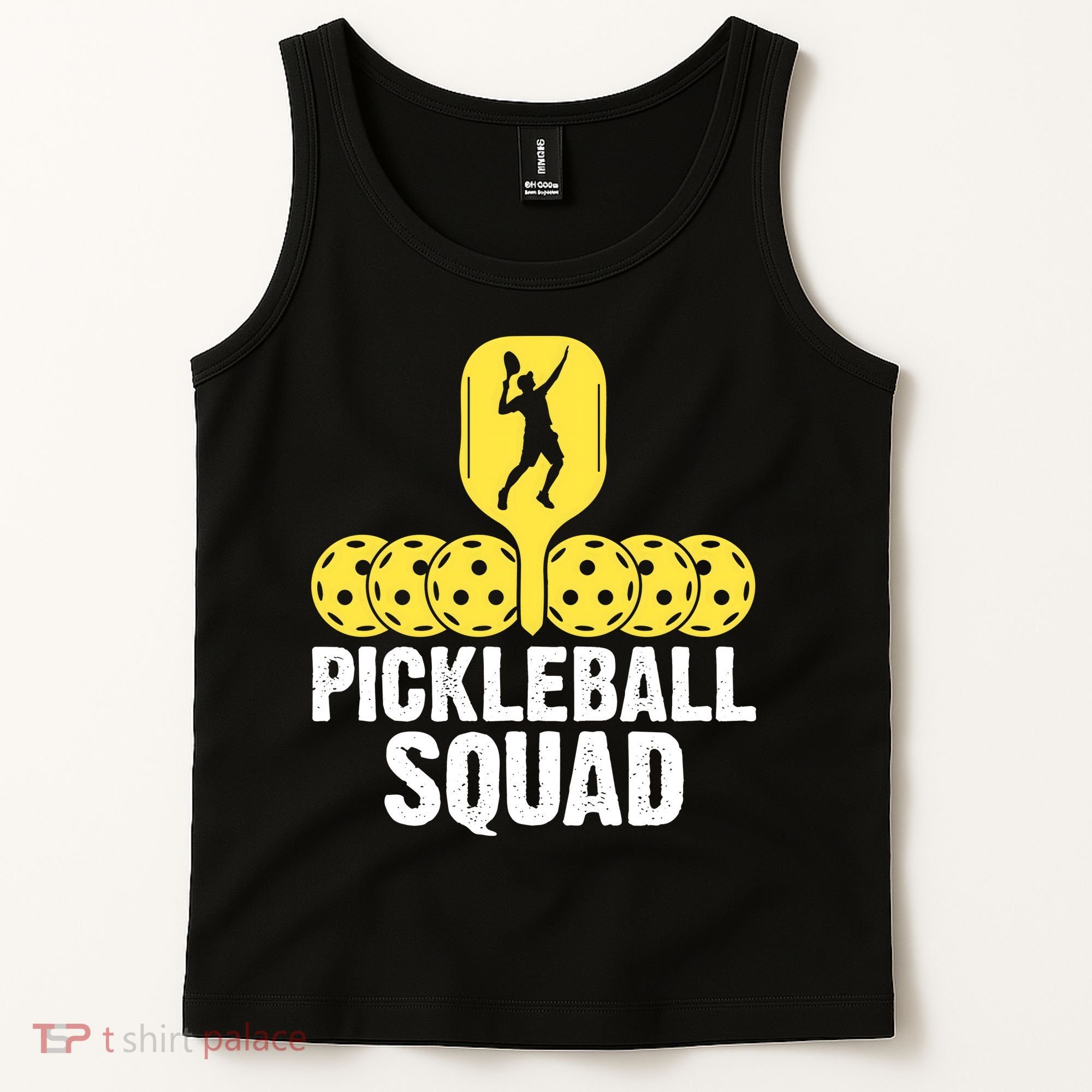 Funny Pickleball Squad Sport Gift Pickleball Player Tank Top
