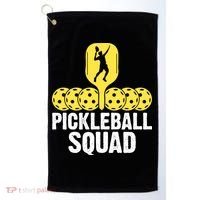 Funny Pickleball Squad Sport Gift Pickleball Player Golf Towel thumb 0