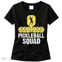 Funny Pickleball Squad Sport Gift Pickleball Player Women's T-Shirt thumb 0