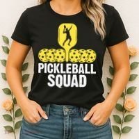 Funny Pickleball Squad Sport Gift Pickleball Player Women's T-Shirt thumb 2