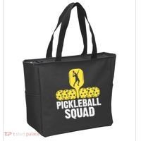 Funny Pickleball Squad Sport Gift Pickleball Player Tote Bag thumb 2