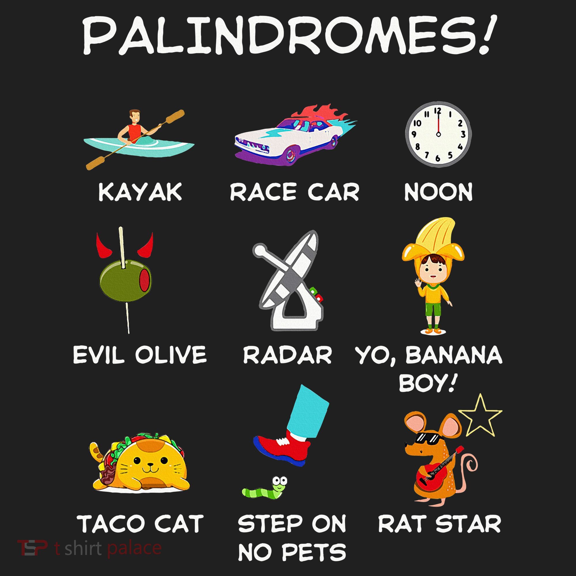 Funny Palindromes Set For Palindromists Word Play Games Pun Women's Sweatshirt