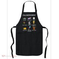 Funny Palindromes Set For Palindromists Word Play Games Pun Apron thumb 0