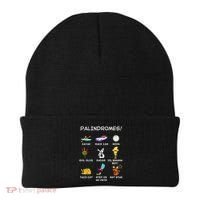 Funny Palindromes Set For Palindromists Word Play Games Pun Beanie thumb 0