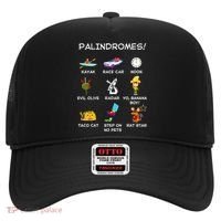 Funny Palindromes Set For Palindromists Word Play Games Pun Hat thumb 0