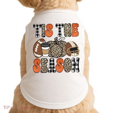 Fall Pattern Tis The Season All Fall Vibes Doggie Tank