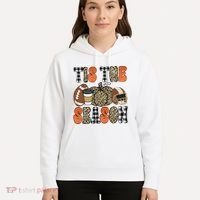 Fall Pattern Tis The Season All Fall Vibes Hoodie thumb 5