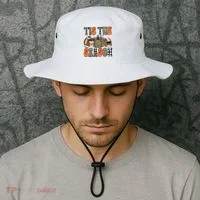Fall Pattern Tis The Season All Fall Vibes Bucket Hat thumb 2