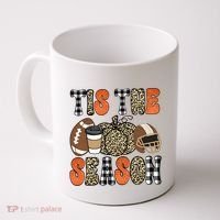 Fall Pattern Tis The Season All Fall Vibes Coffee Mug thumb 0