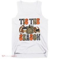 Fall Pattern Tis The Season All Fall Vibes Tank Top thumb 0