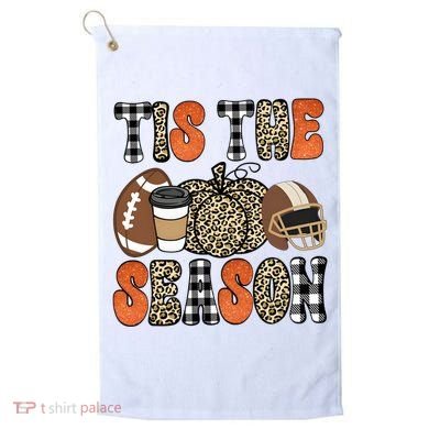Fall Pattern Tis The Season All Fall Vibes Golf Towel