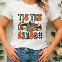 Fall Pattern Tis The Season All Fall Vibes Women's T-Shirt thumb 2