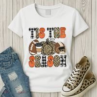 Fall Pattern Tis The Season All Fall Vibes Women's T-Shirt thumb 3