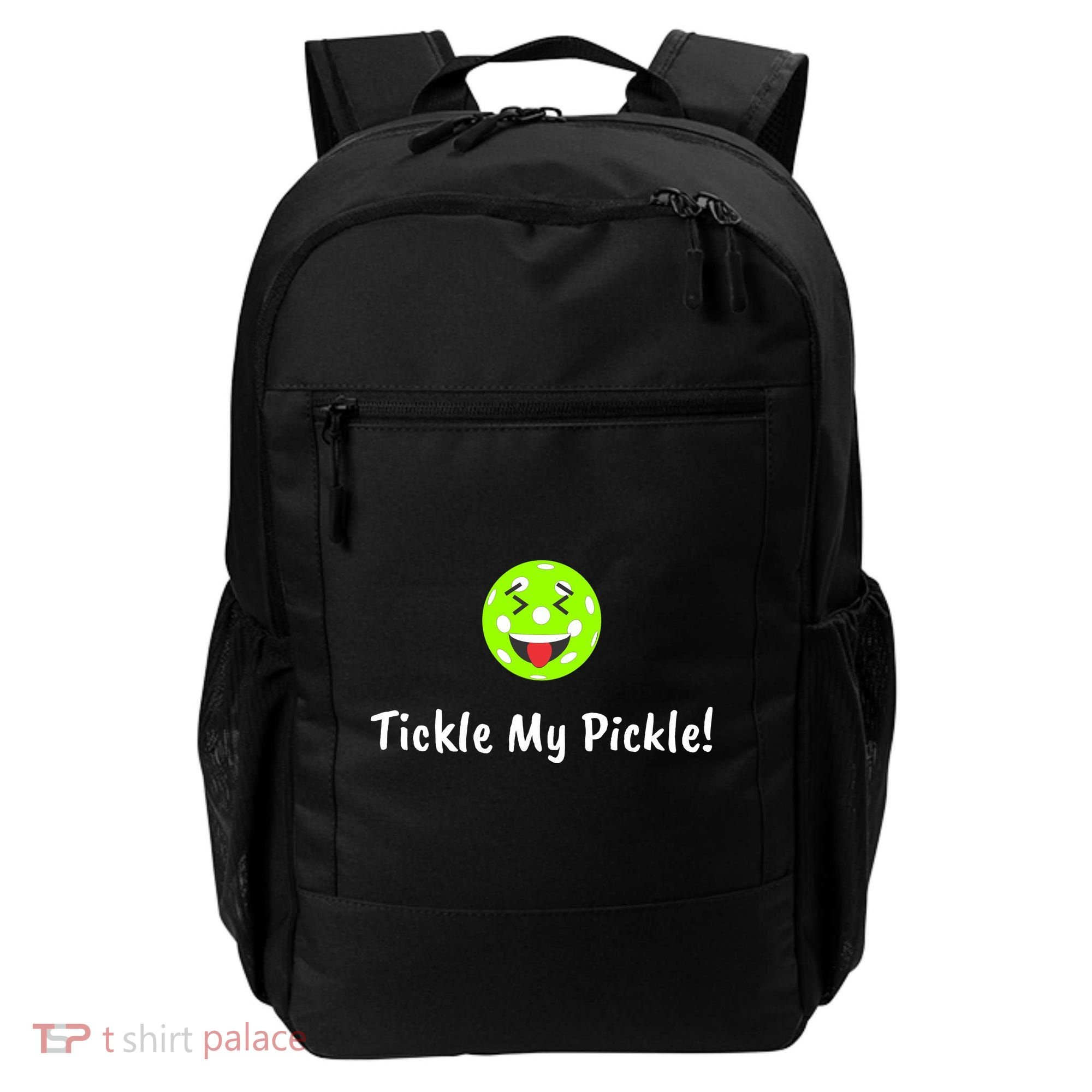 Fun Pickleball, Tickle My Pickle, Greatpickleballstuff Backpack