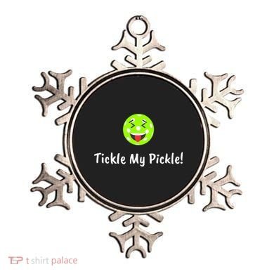 Fun Pickleball, Tickle My Pickle, Greatpickleballstuff Ornament
