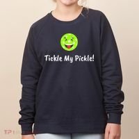 Fun Pickleball, Tickle My Pickle, Greatpickleballstuff Women's Sweatshirt thumb 0