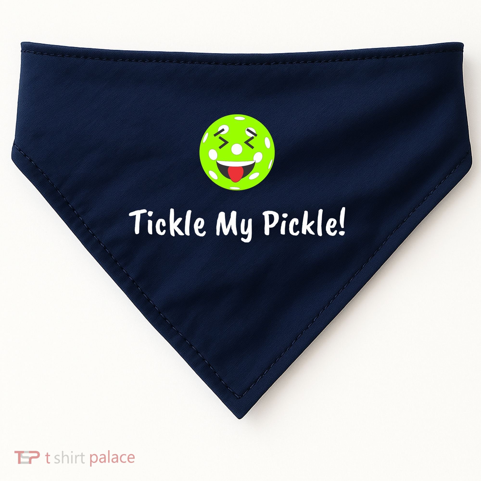 Fun Pickleball, Tickle My Pickle, Greatpickleballstuff USA-Made Doggie Bandana