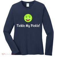Fun Pickleball, Tickle My Pickle, Greatpickleballstuff Women's Long Sleeve Shirt thumb 0