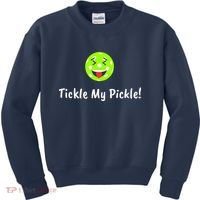 Fun Pickleball, Tickle My Pickle, Greatpickleballstuff Kids Sweatshirt thumb 0