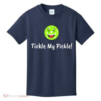 Fun Pickleball, Tickle My Pickle, Greatpickleballstuff Kids T-Shirt