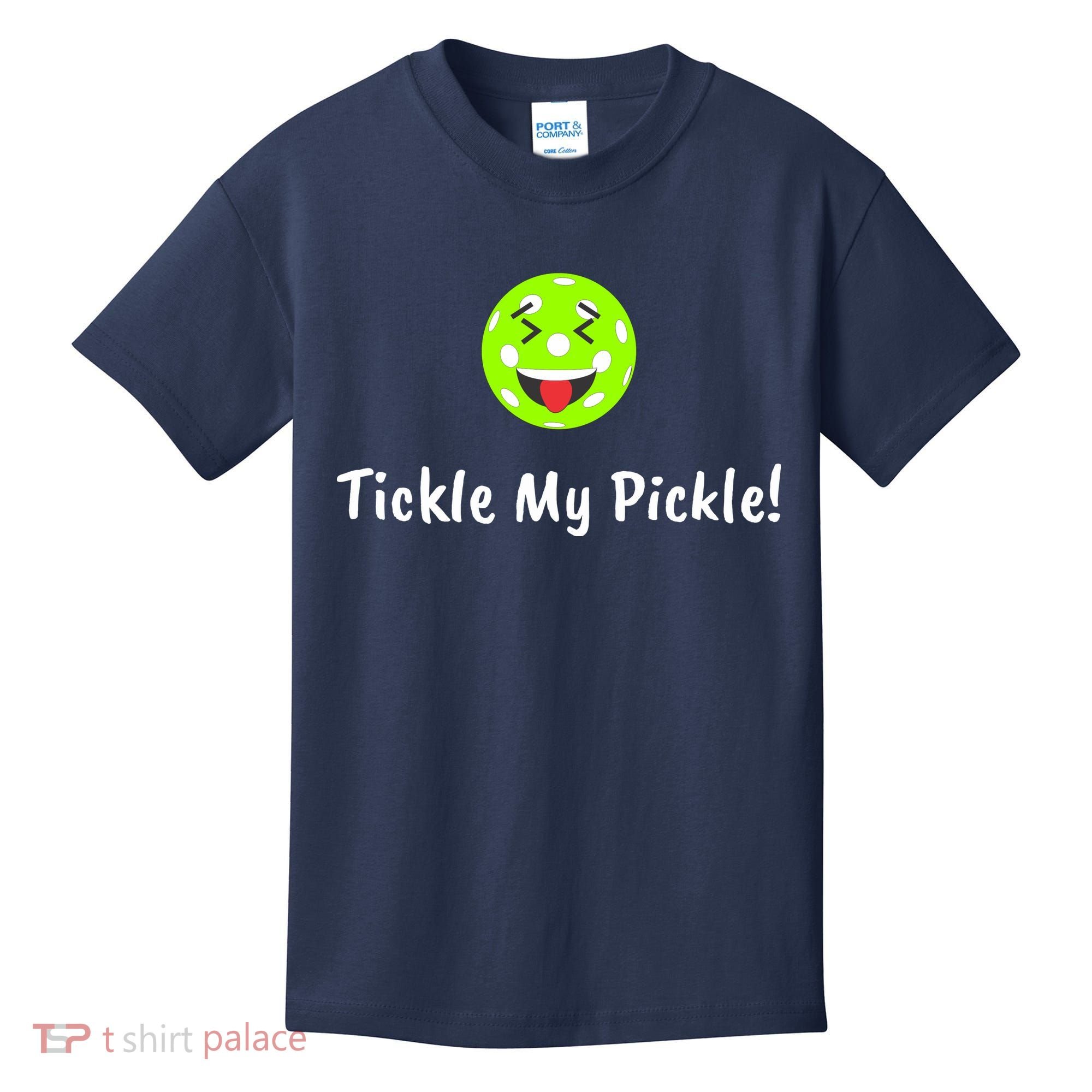 Fun Pickleball, Tickle My Pickle, Greatpickleballstuff Kids T-Shirt