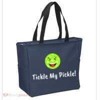 Fun Pickleball, Tickle My Pickle, Greatpickleballstuff Tote Bag thumb 2