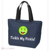 Fun Pickleball, Tickle My Pickle, Greatpickleballstuff Tote Bag thumb 3