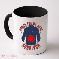 Funny Proud Tummy Ache Survivor Coffee Mug thumb 0