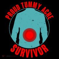 Funny Proud Tummy Ache Survivor Women's Hoodie thumb 2